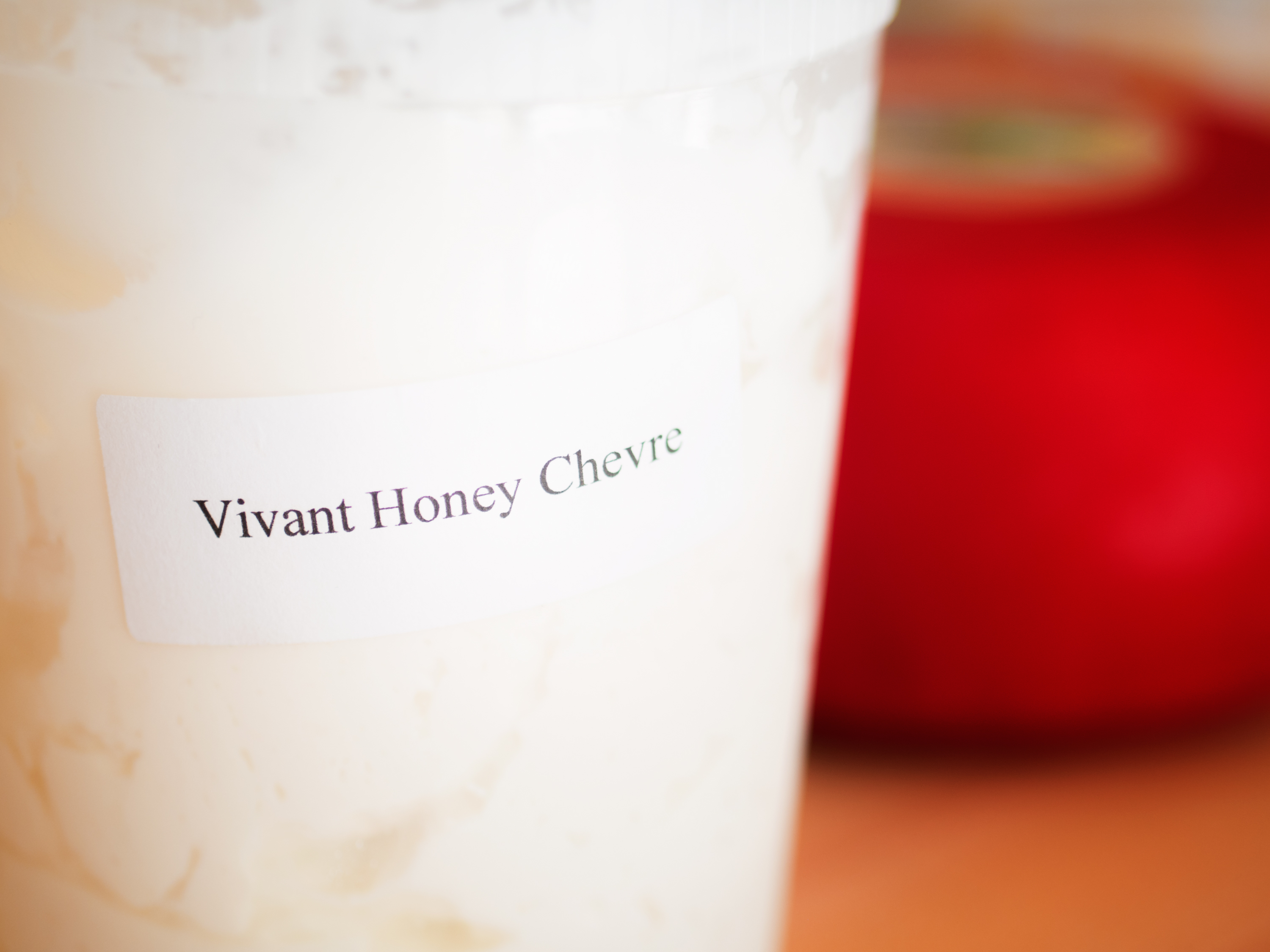 Vivant's AMAZING Honey Chevre